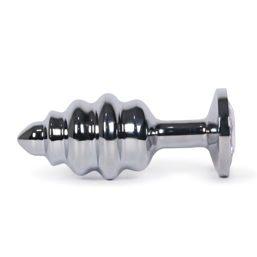 Plug Anal Opal Gema Cristal